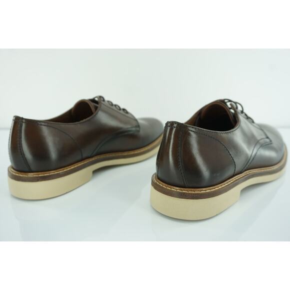 To Boot New York Marseille Plain Toe Derby Oxford Shoe Sz 8.5 Lace Up $375 Brown main image 11